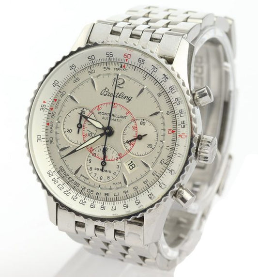 Gents Breitling Navitimer Montbrillant Automatic Chronograph Wristwatch