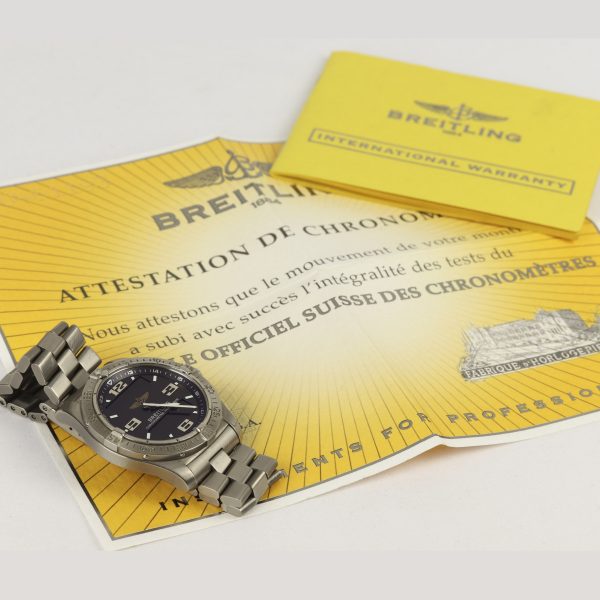 Breitling Chronometer Aerospace Avantage Titanium Watch