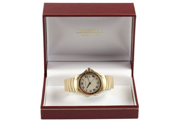 Cartier Santos Ronde 18ct Gold Gents Watch