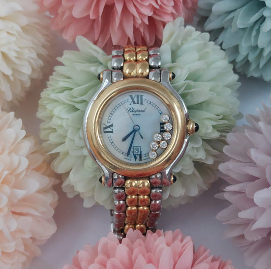 Chopard Happy Sport Diamond Ladies Watch