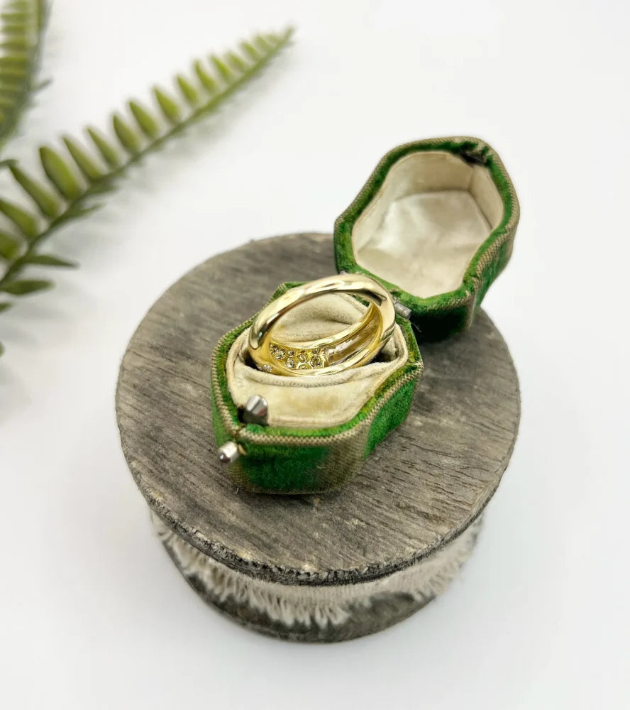 Vintage Diamond Pave Cocktail Ring In 18 Carat Yellow Gold And Platinum