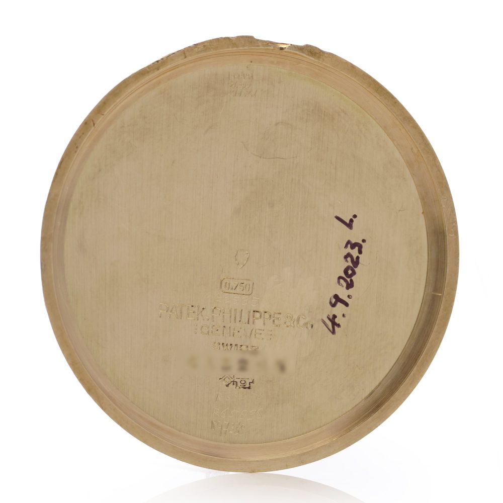 Art Deco Patek Philippe 18ct Yellow Gold Open Face Pocket Watch