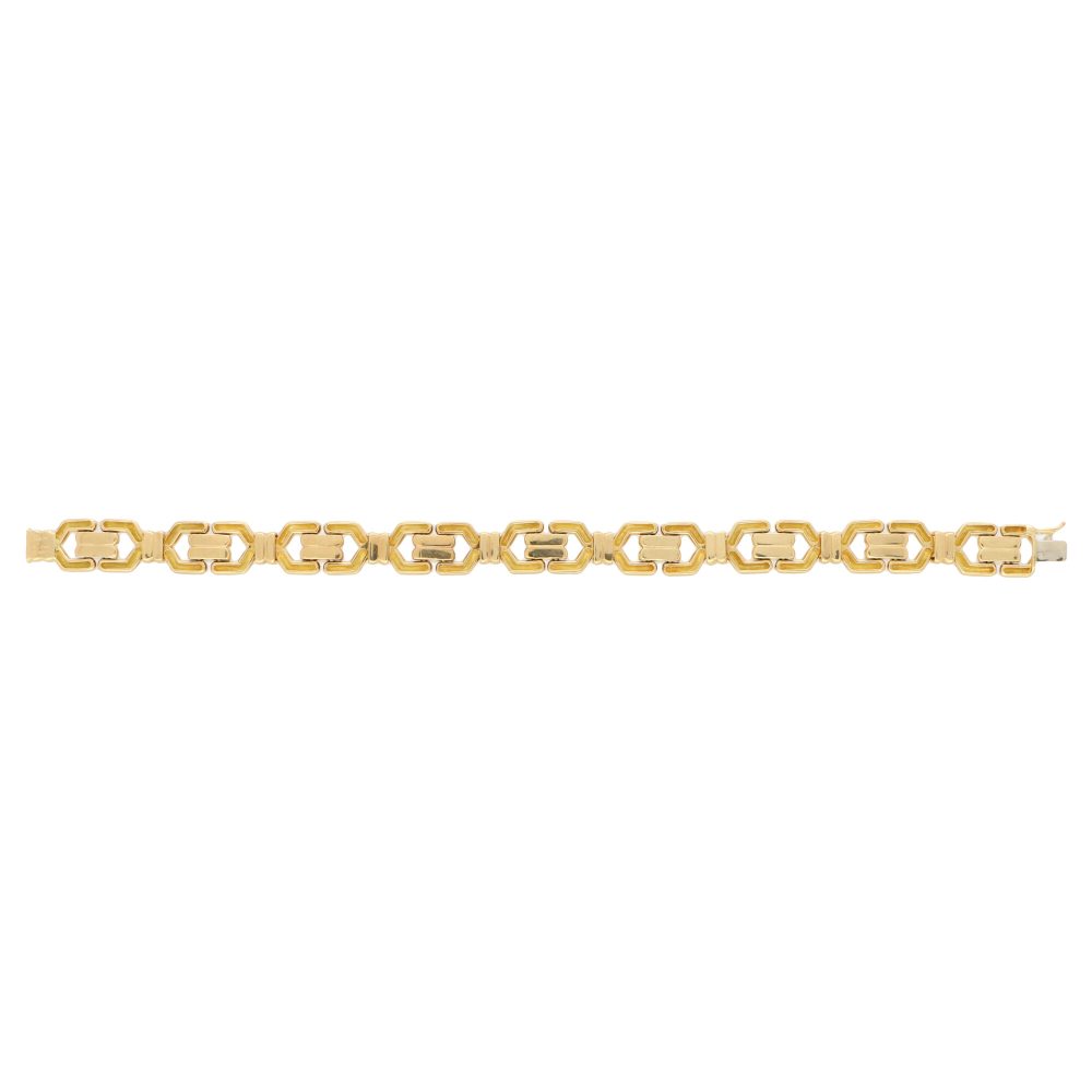Mauboussin 1.45ct Diamond Set 18ct Yellow Gold Link Bracelet