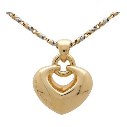 Vintage 18K Vintage Bvlgari Doppio Cuore Heart Pendant