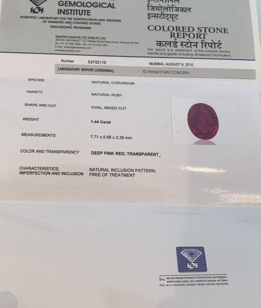 1.44ct Burma Ruby and Diamond Cluster Ring, 18ct Gold