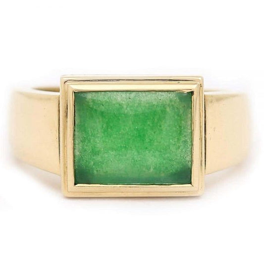 Boodles 18 Carat Gold Jade Necklace, Earrings and Matching Ring, Circa 2000