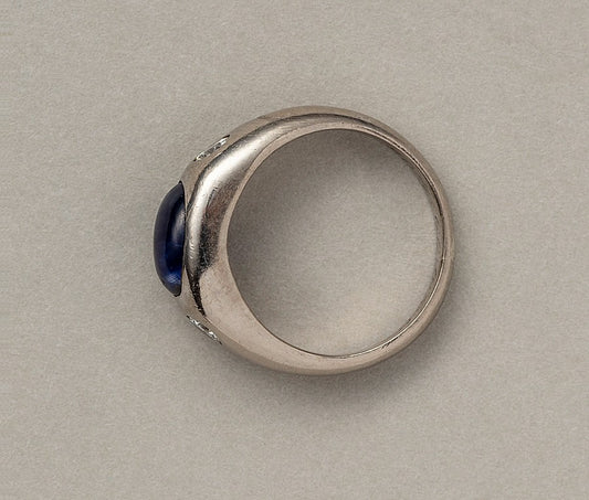 Cartier 18ct Gold Sapphire & Diamond Ring