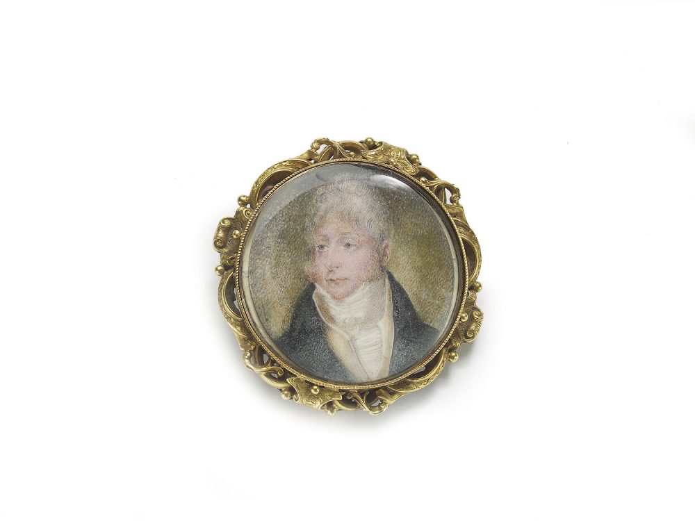 Antique Georgian Locket Miniature