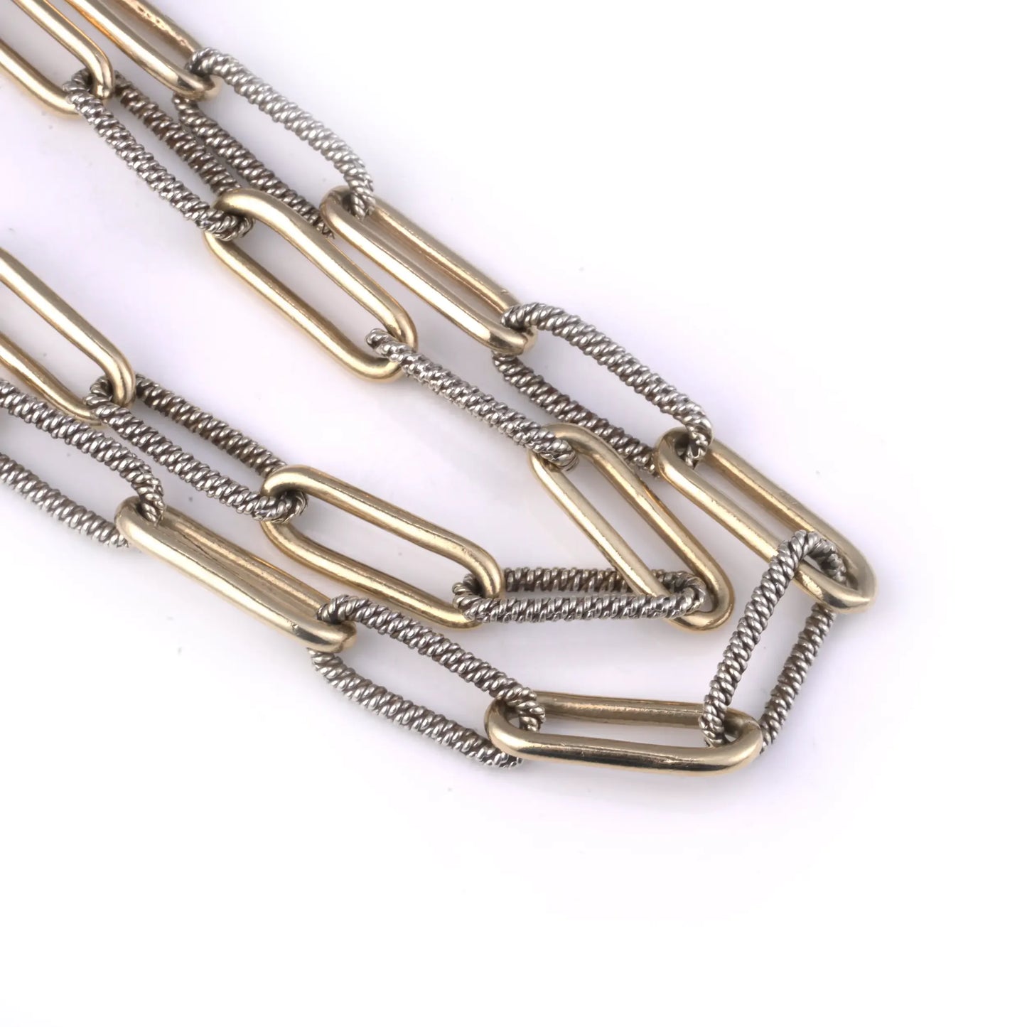 1970's Alan Martin Gard 9 Carat Gold Chain Necklace