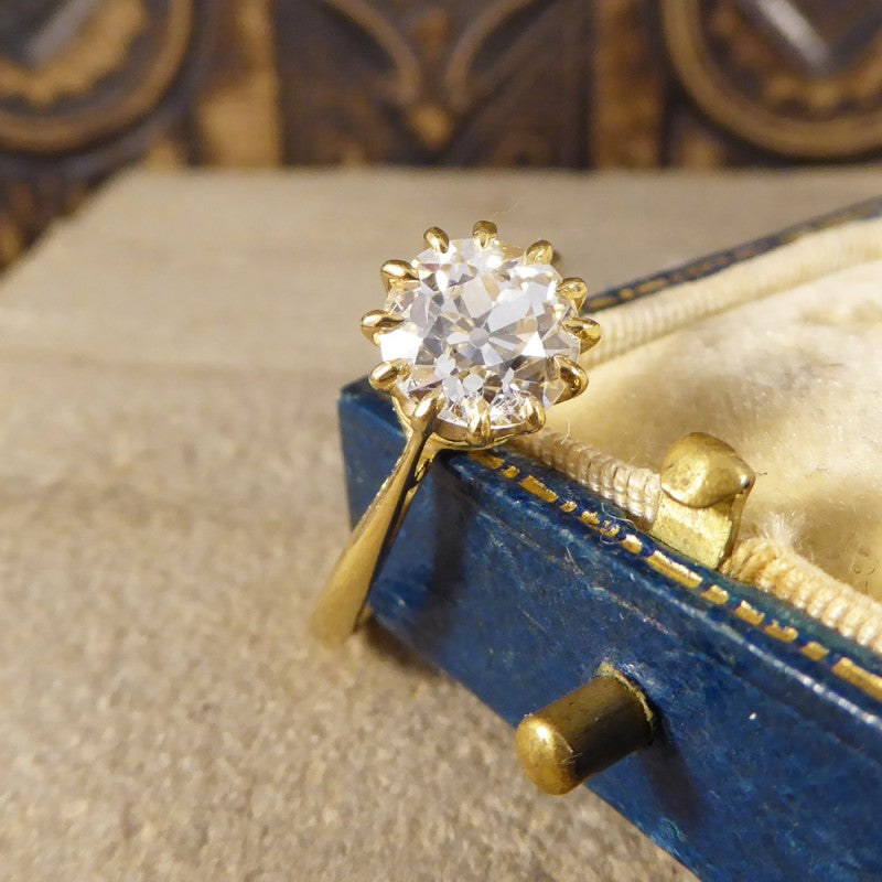 Vintage Diamond Engagement Ring
