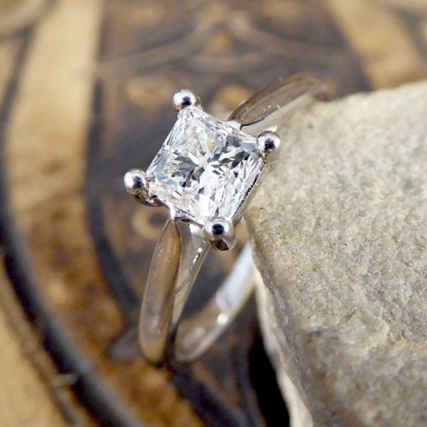 Princess Cut Diamond Engagement Ring