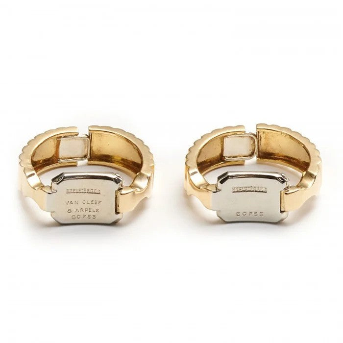 Van Cleef and Arpels 18ct Gold Stirrup Cufflinks