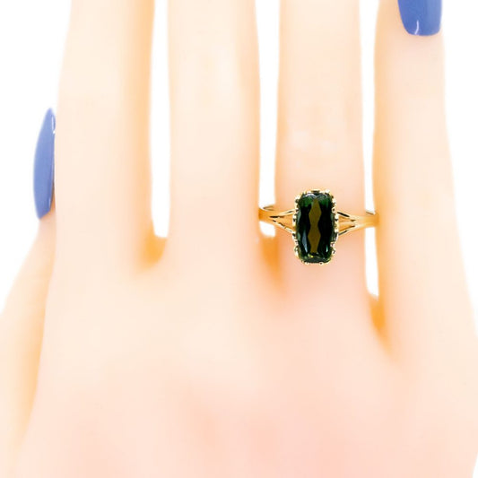 Victorian Antique 2.30ct Tourmaline Ring