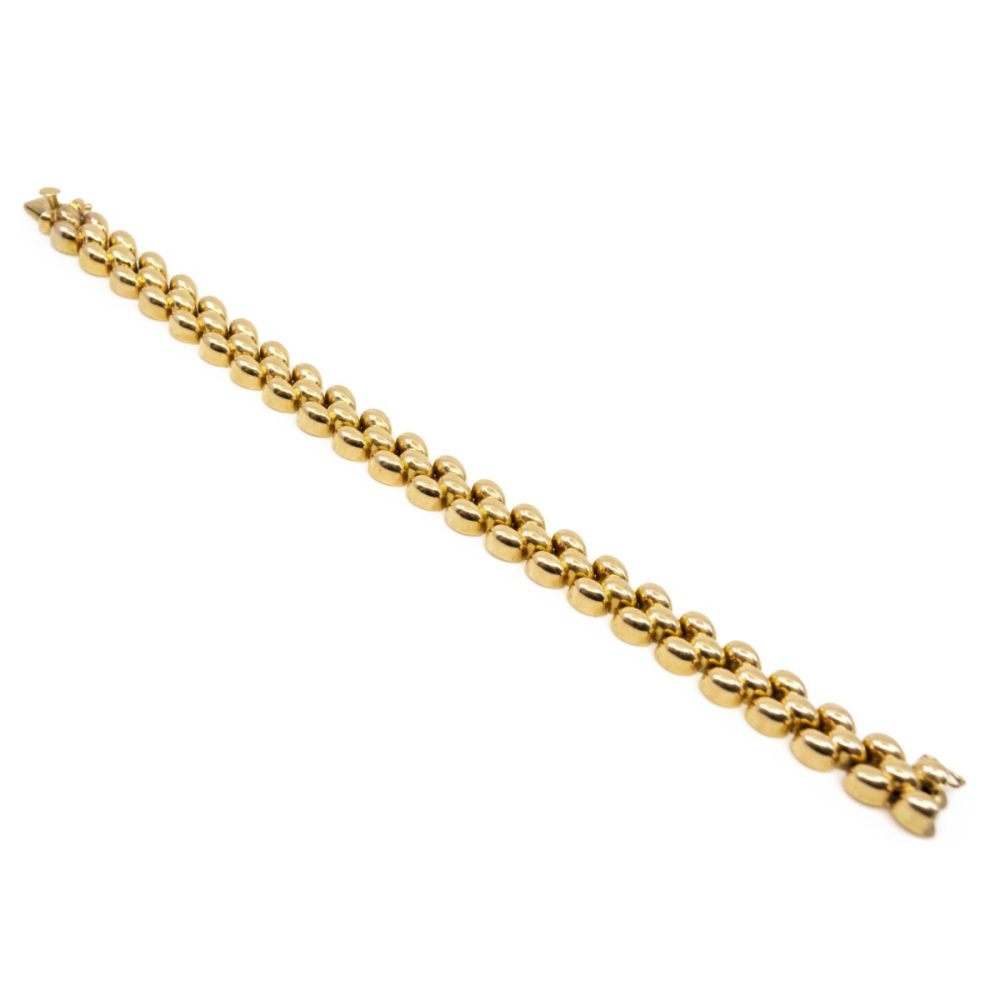 Vintage Gold Link Bracelet BB5