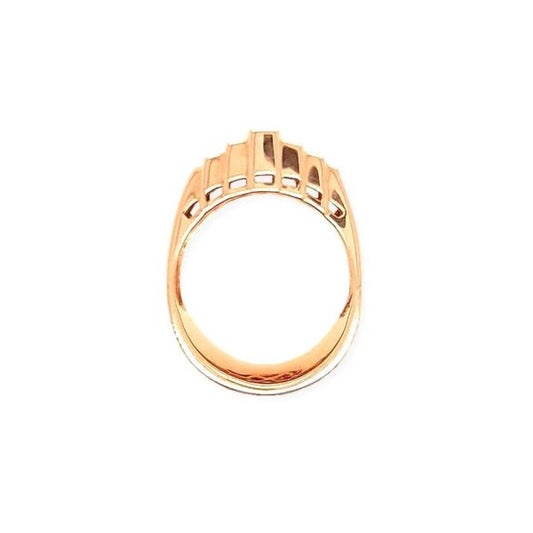 Cinnamon Diamond Ring in 18ct Rose Gold, 1.80 carat total