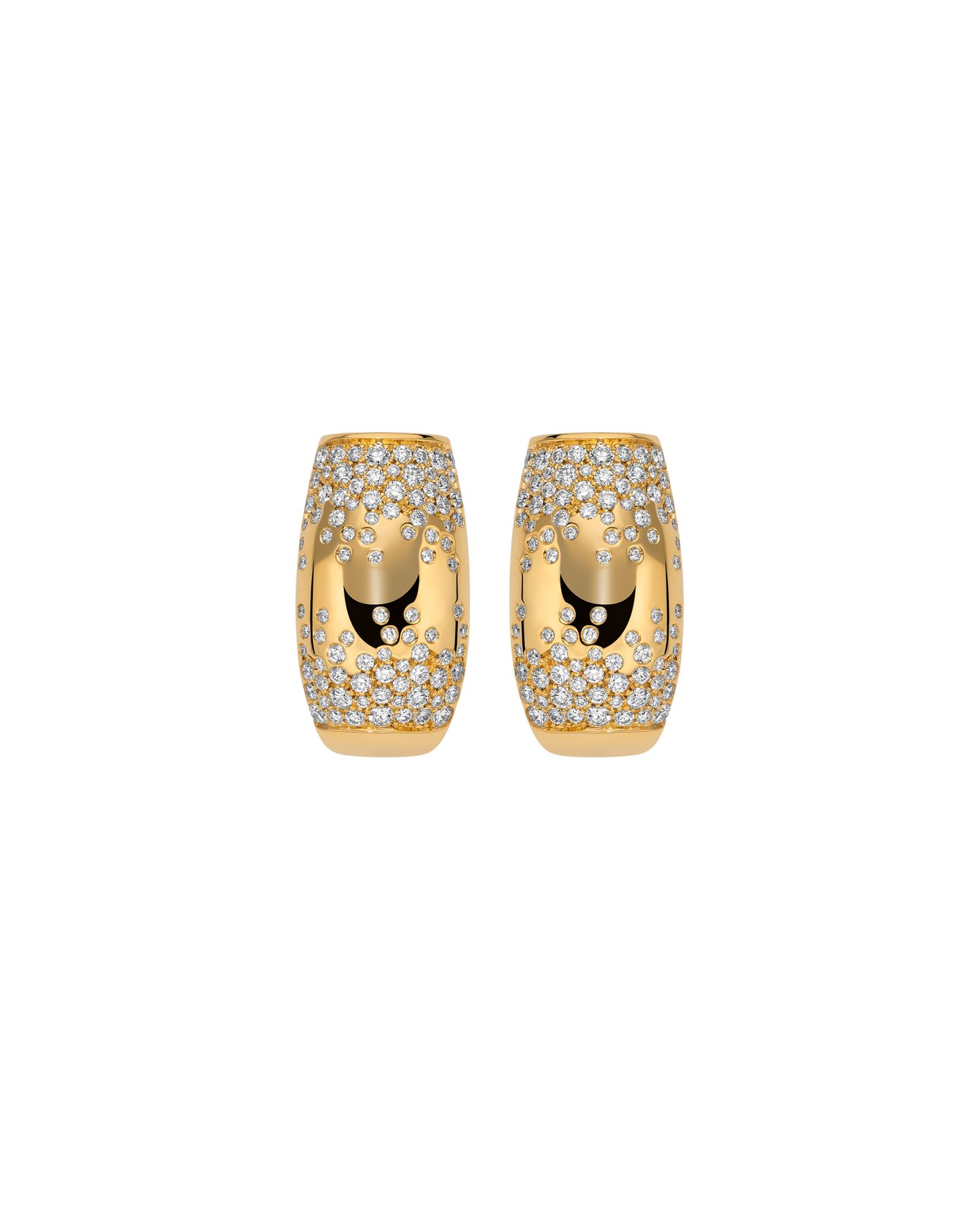 FOPE Love Nest Earrings with Diamond Pave
