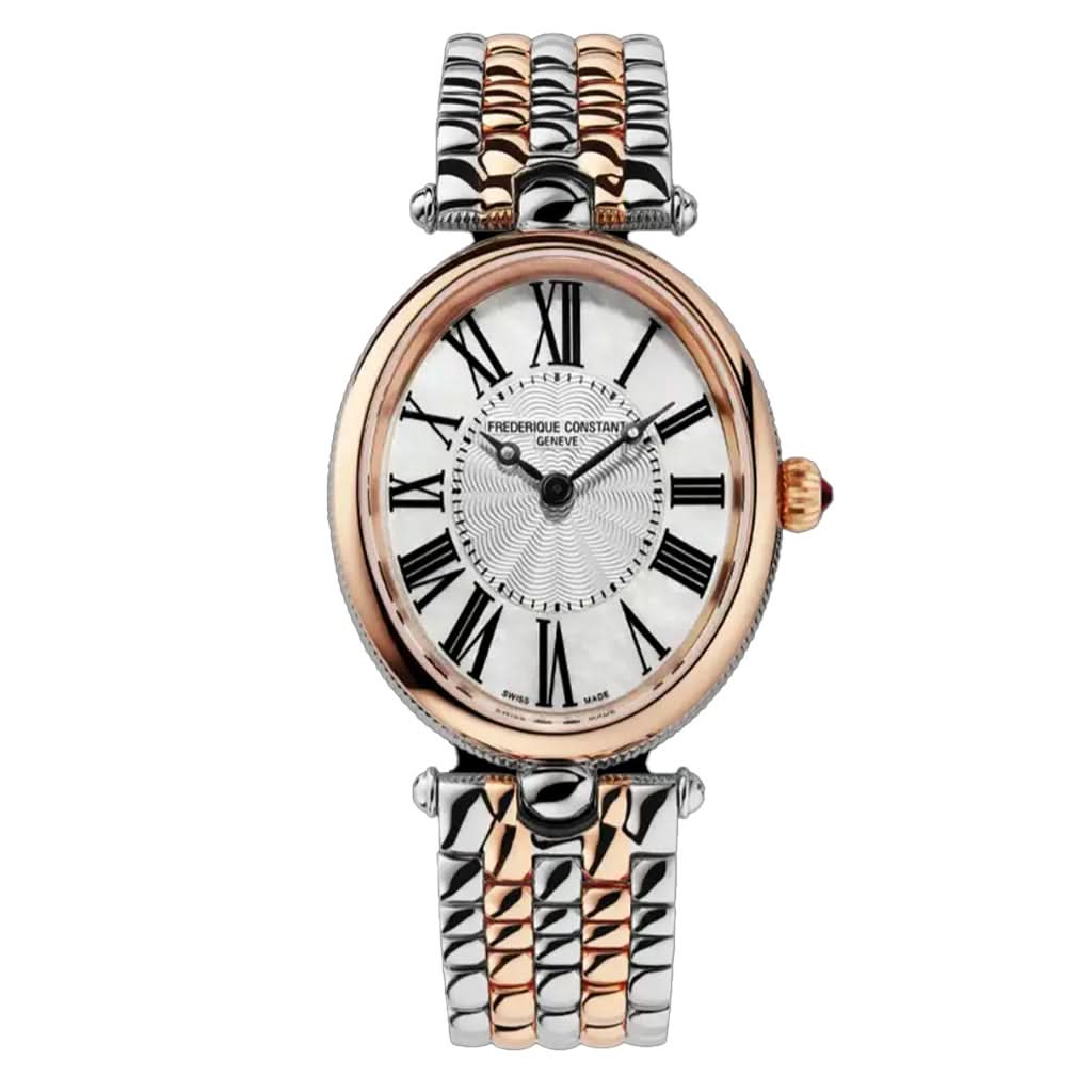 Frederique Constant Classics Art Deco Oval Ladies Quartz Watch FC-200MPW2V2B