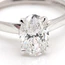 Platinum 1.51 Carat Diamond Solitaire Ring