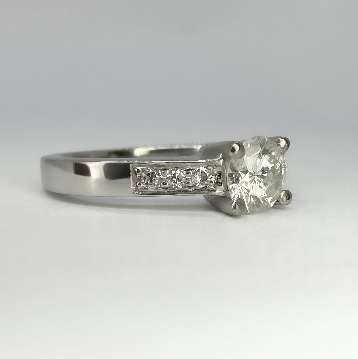 Vintage 0.50ct Diamond Solitaire Ring