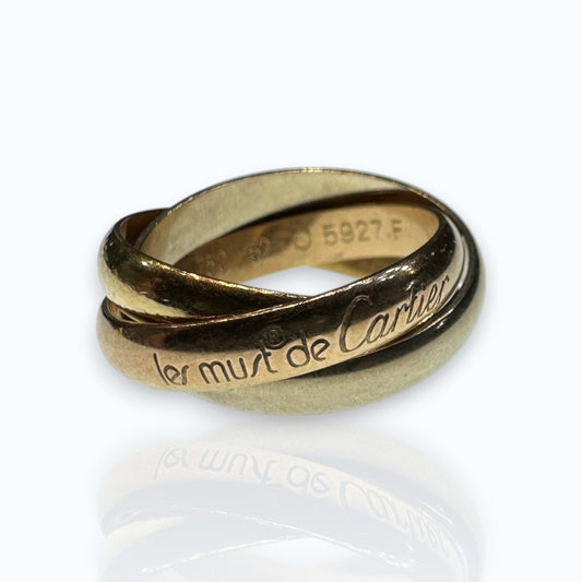 Les Must De Cartier Trinity Ring - Size 52