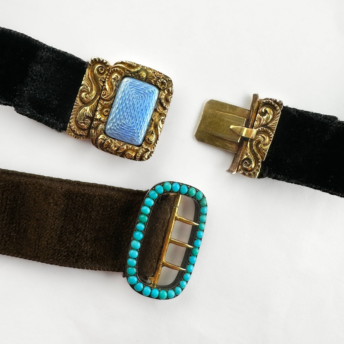 Antique Lady Sophia Keppel Memorial Choker Necklace, Circa 1797-1824
