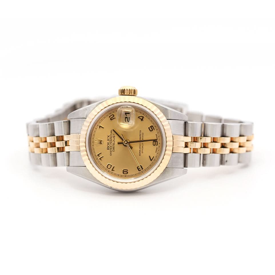 Rolex Ladies Datejust Watch - Steel and Yellow Gold