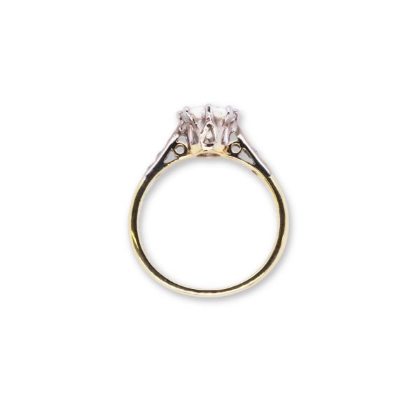 Diamond Solitaire Engagement Ring, 1.15 carats, in 18ct Yellow Gold