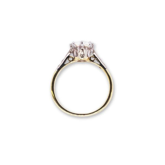 Diamond Solitaire Engagement Ring, 1.15 carats, in 18ct Yellow Gold