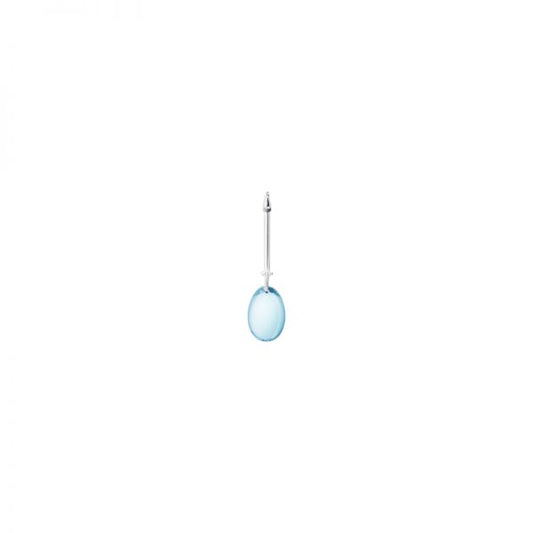 Georg Jensen Blue Topaz and Diamond Dew Drop Pendant