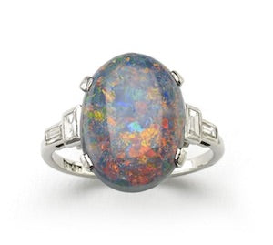 Facts about opal rings Black opal fine