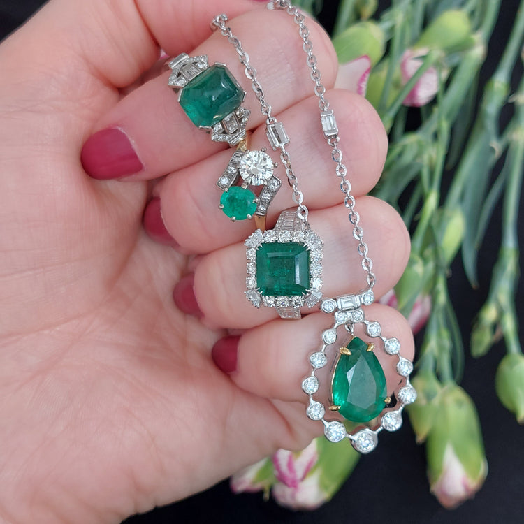 Emerald Jewellery Fine Vintage & Antique UK, EU