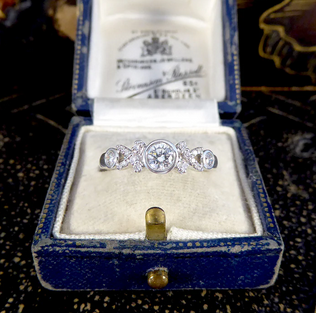 0.43ct Diamond Hugs and Kisses Ring