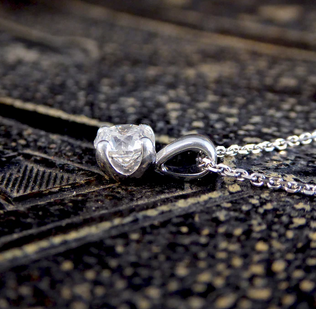 0.50ct Diamond Solitaire Pendant Necklace