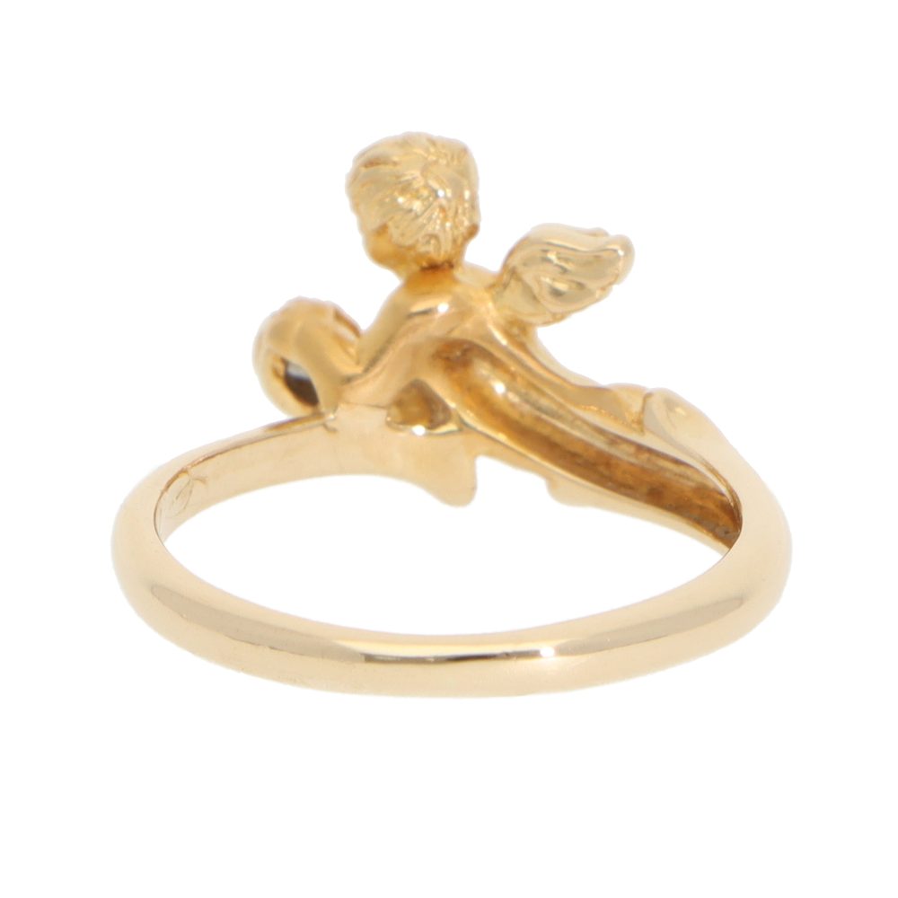 My Angel diamond ring in gold.