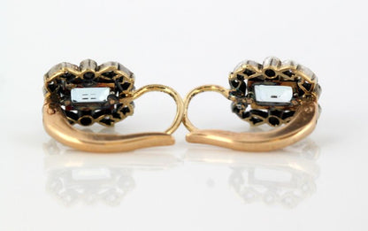 Antique Belle Époque Aquamarine and Diamond Suite