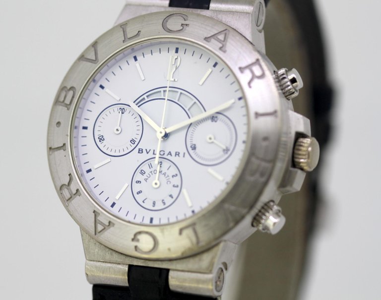 Vintage Bvlgari Diagono Wristwatch