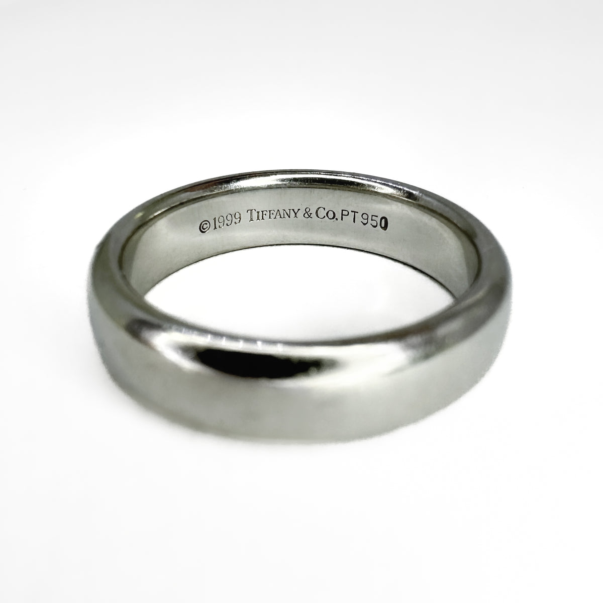 Tiffany Platinum Band Ring