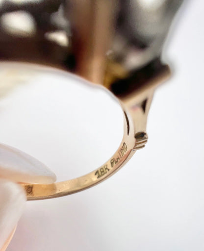 Edwardian 18 Carat Gold and Platinum Single Stone Diamond Engagement Ring