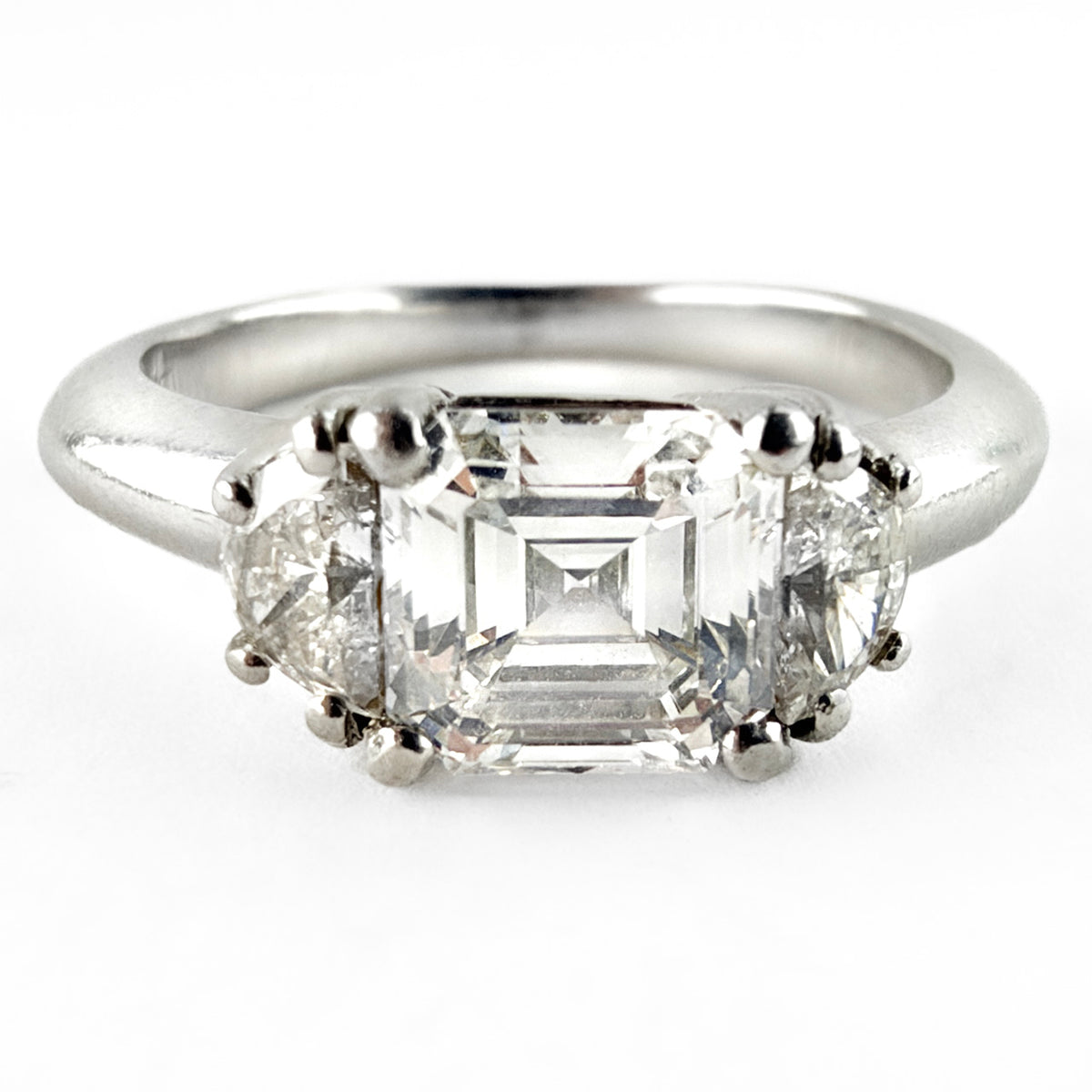 Millennium 1.34ct Three-Stone Diamond Engagement Ring by HIRSH