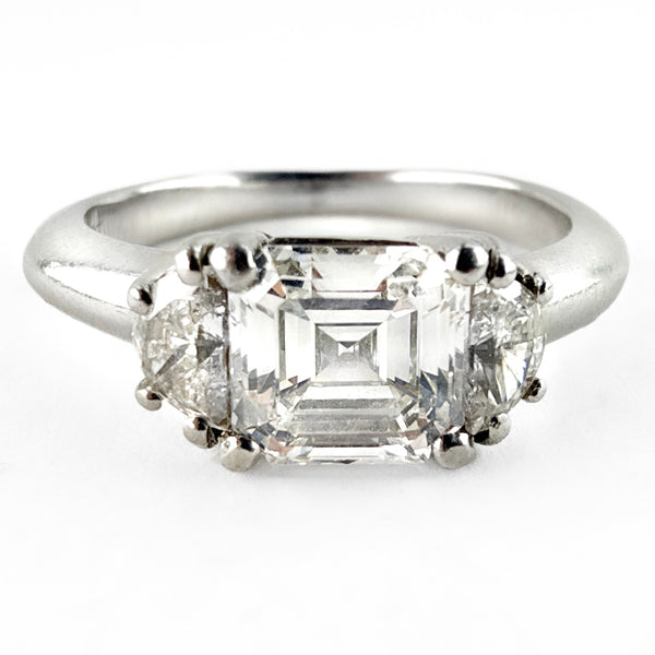 Millennium 1.34ct Three-Stone Diamond Engagement Ring by HIRSH