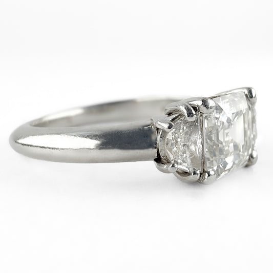 Millennium 1.34ct Three-Stone Diamond Ring by HIRSH