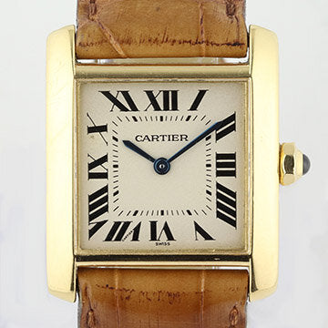 Cartier Tank Francaise Midsize 18ct Yellow Gold Quartz Watch, Ref. 1821