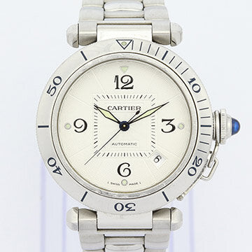 Cartier Pasha 38mm Stainless Steel Automatic, with Steel Bracelet