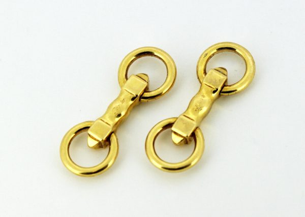 Vintage Cartier 18ct Yellow Gold Cufflinks, Circa 1990s