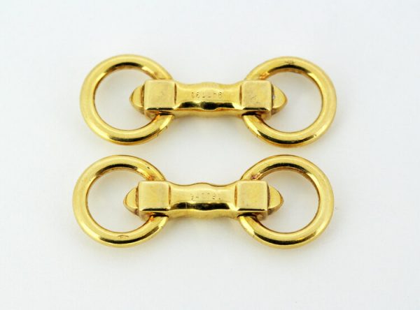 Vintage Cartier 18ct Yellow Gold Cufflinks, Circa 1990s
