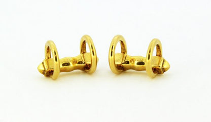 Vintage Cartier 18ct Yellow Gold Cufflinks, Circa 1990s