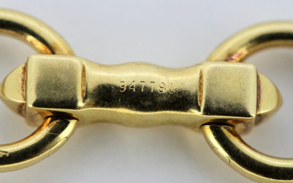 Vintage Cartier 18ct Yellow Gold Cufflinks, Circa 1990s