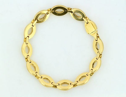 Vintage Cartier Diamond Set 18ct Yellow Gold Bracelet