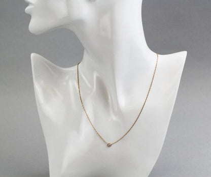 Cartier Diamond Set 18ct Yellow Gold Necklace