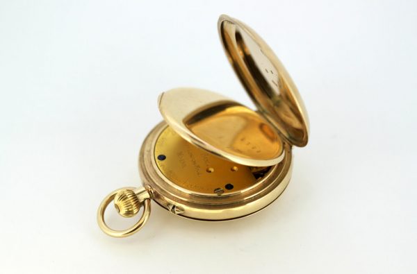 Antique JW Benson Gold Pocket Watch, Circa 1931